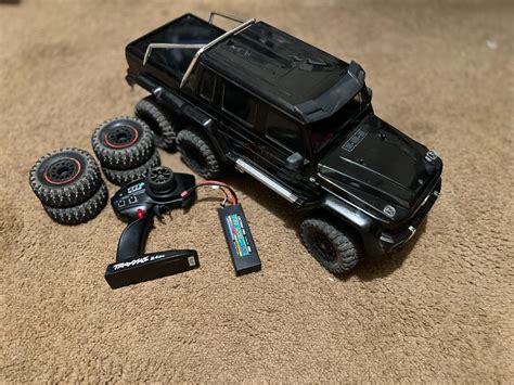 Brushless Traxxas Trx6 Mercedes Benz G 63 Amg 6x6 Rc Car Crawler 900