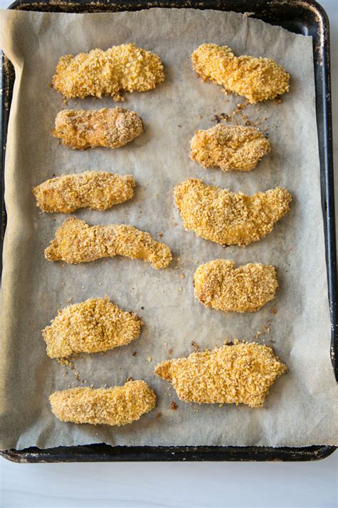 Crispy Baked Gluten Free Chicken Tenders Karinokada