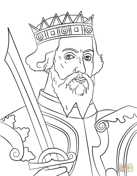 William The Conqueror Coloring Page Free Printable Coloring Pages