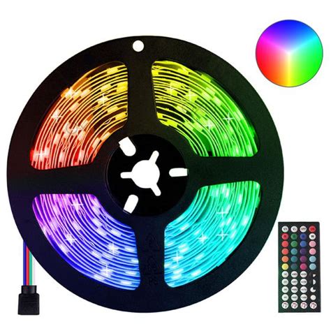 Fita Led Digital Rgb 300 De 3 Metros Colorida Controle Rítmico Para