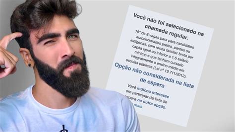 NÃO PASSEI NO SISU E AGORA YouTube