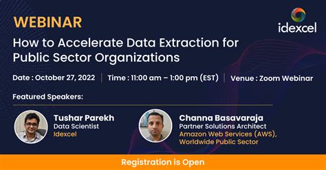 Webinar How To Accelerate Data Extraction For Public Sector