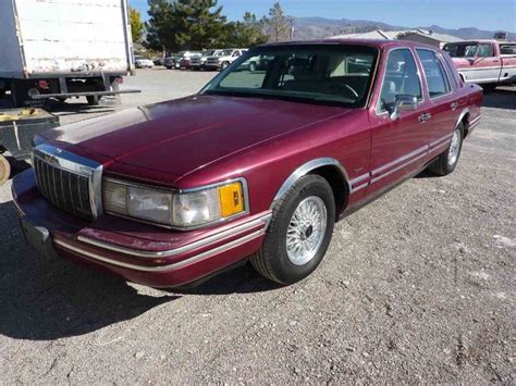 1991 Lincoln Town Car For Sale Cc 1043308