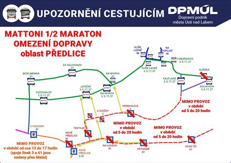 Omezení dopravy Mattoni 1 2maraton Aktuálně z dopravy Dopravní