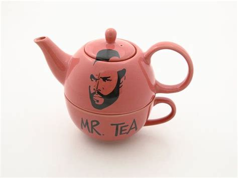 Mr T Tea For One Teapot And Cup Set Pink Etsy Tea Pots Tea