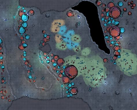 More Neverlight Grove Battlemaps That I Made For My Campaign Using Dungeon Draft Routoftheabyss