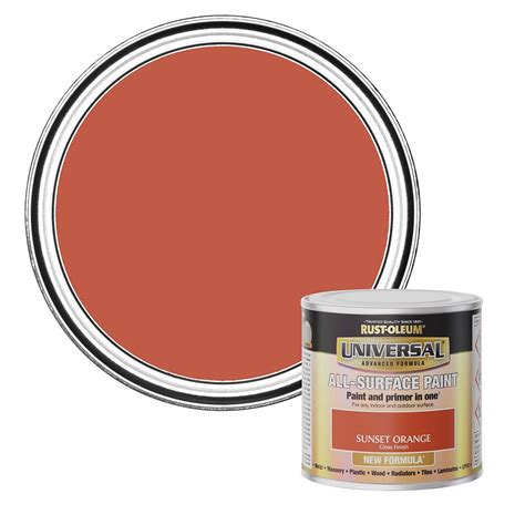 Sunset Orange Paint