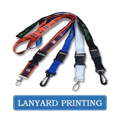 ID Lace Lanyard Printing Service