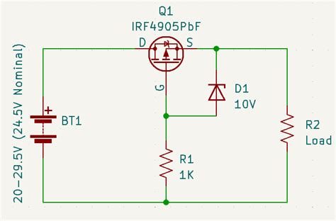 Mosfet Please Suggest Any Improvements For This Reverse Polarity