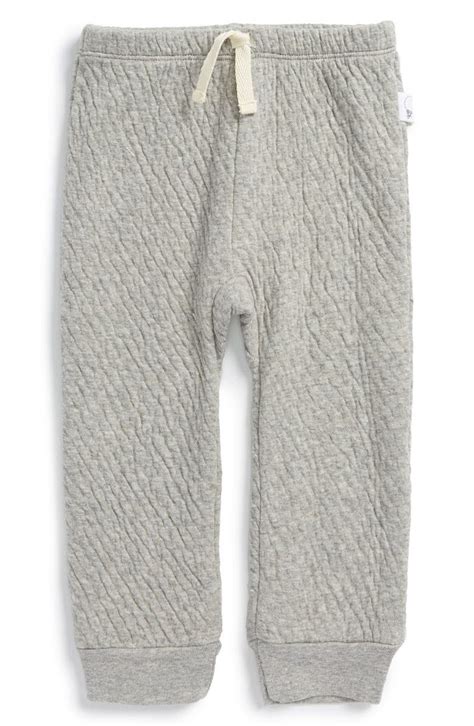 Burt's Bees Baby Organic Cotton Quilted Sweatpants (Baby) | Nordstrom