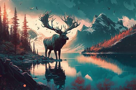 Free download | HD wallpaper: Alaska, moose, nature, mountains ...