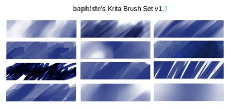 Baphiste S Krita Brush Set