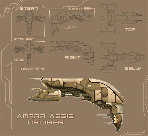 -Amarr- Aegis Cruiser by Clayman8 on DeviantArt