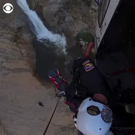 48 Hours On Twitter A 19 Year Old Man Was Rescued After Falling 35 Feet Down A Waterfall Near