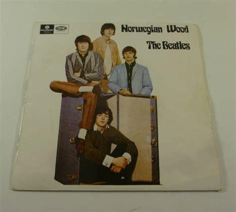 BEATLES NORWEGIAN WOOD EP Record In PC AU C 1968 Treats