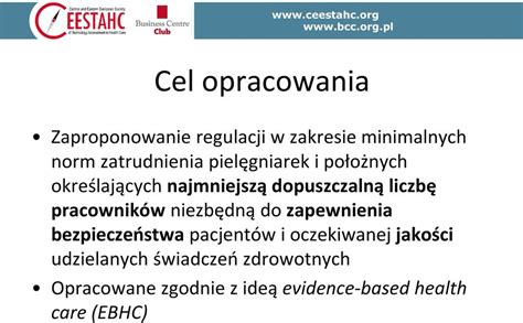 Normy zatrudnienia pielęgniarek i położnych w oddziałach szpitalnych