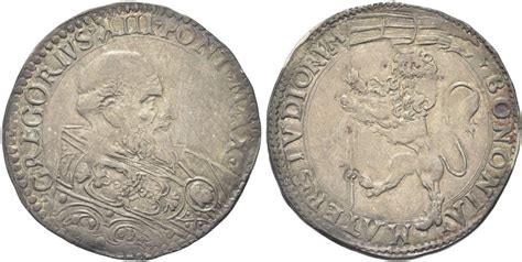 Biddr Numismatica Ranieri Auction 17 Lot 358 BOLOGNA Gregorio