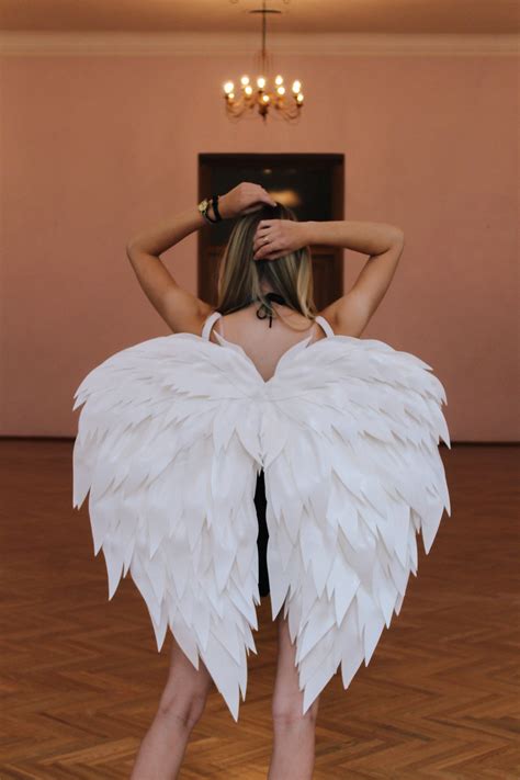 Angel wings |Angel costume | Halloween costume |Wings | Feather wings | Fairy wings | Angel ...