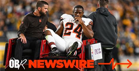 Cleveland Browns News 11/15: Nick Chubb's Surgery, David Njoku's Angry ...