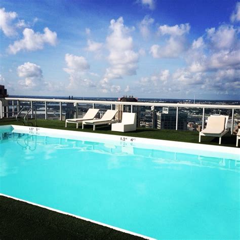 New Orleans - rooftop pool | Rooftop pool, Pool, Rooftop