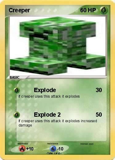 Pokémon Creeper 2979 2979 Explode My Pokemon Card