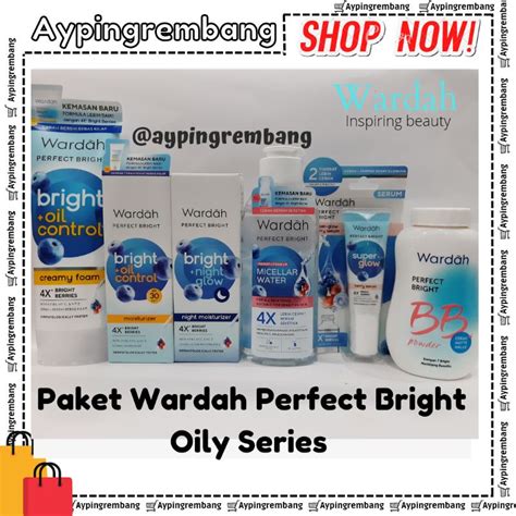 Jual Wardah Paket Perfect Bright Oily Shopee Indonesia