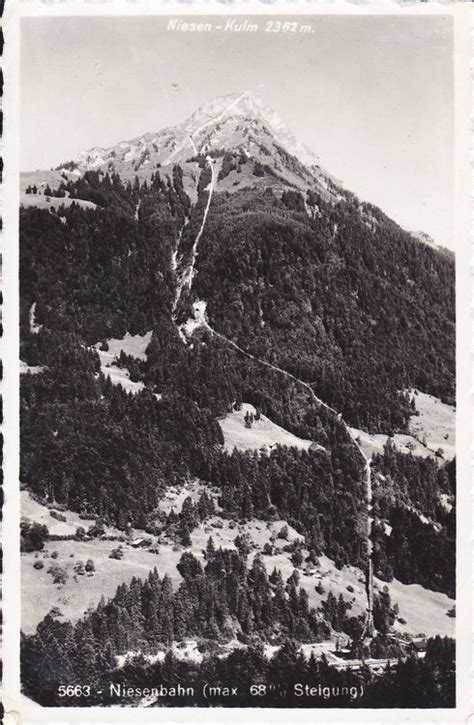 Postkarte Niesenbahn Niesen Kulm Kaufen Auf Ricardo