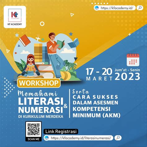 Pendaftaran Workshop Jp Memahami Literasi Numerasi Kurikulum