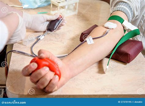 Blood Donation Stock Image Image Of Emergency Action 27370195