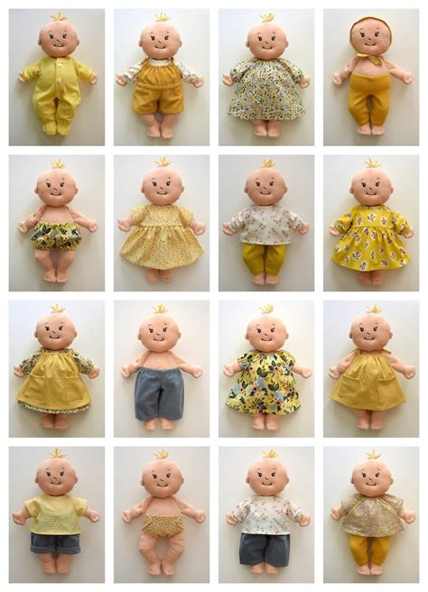 Baby Stella Doll Clothes Patterns Set Of 11 Pdf Doll Clothing Etsy