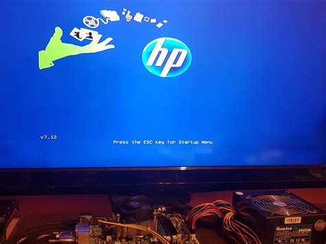 Hp Startup Menu как изменить загрузку