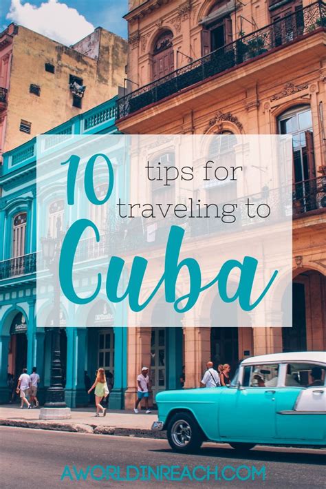 Tips For Traveling To Cuba Plan Your Cuban Getaway Cuba Travel