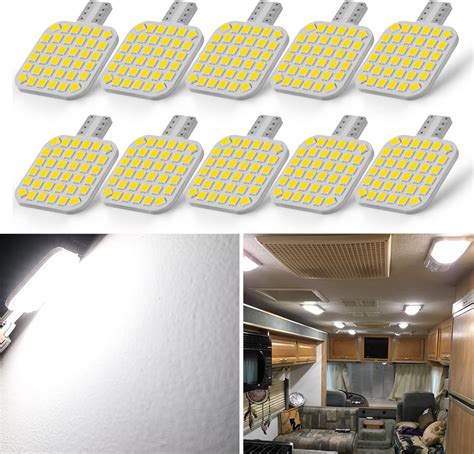 Amazon Grb X Super Bright T Led Bulbs For V Rv