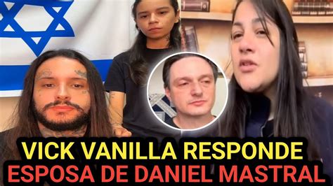 Vicky Vanilla Rebate Fala De Esposa De Daniel Mastral Youtube