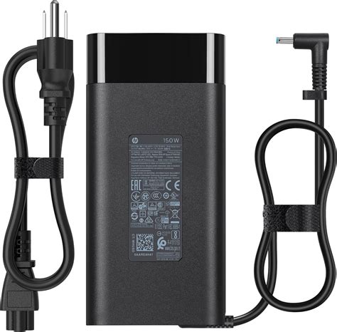 Amazon New W V A Mm Blue Tip Ac Adapter For Hp Zbook