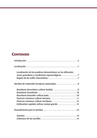 Parcelas Demostrativas Valles Interandinos Pdf