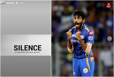 Jasprit Bumrah unfollows Mumbai Indians, shares cryptic post on ...