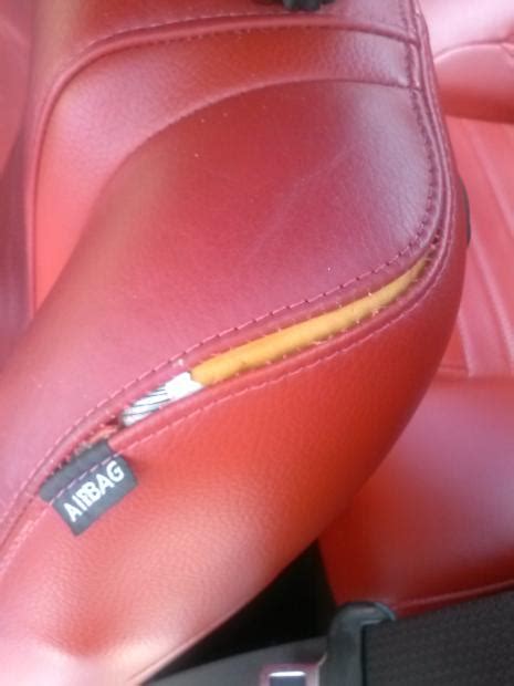 Seat Stitching By Side Airbag Coming Apart Mustangforums