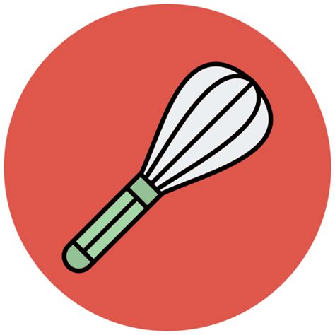 Whisk Generic Outline Color Icon