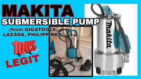 Makita Submersible Pump From Gigatools Drinofficial Youtube