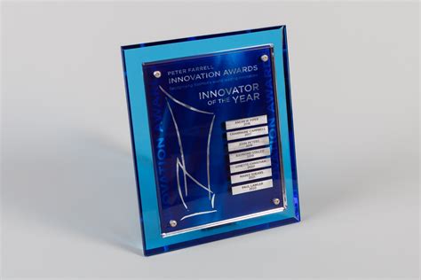 Acrylic Perpetual Award Plaque Contact For A Quote