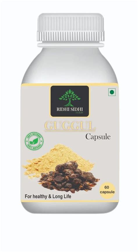 Guggul Capsule Herbal Guggul Capsule Capsules At Rs Bottle In