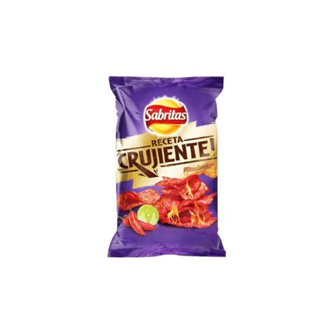 Sabritas Receta Crujiente Flaming 49gr Super Don Pepe