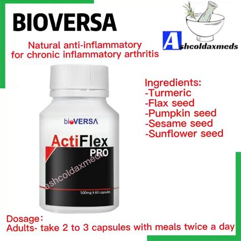 BioVersa ActiFlex PRO 60 S Capsules EXP05 2023 Farmasi Limbongan