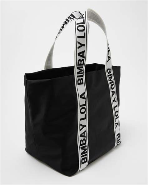 Venta Bolso Shopper Negro Bimba Y Lola En Stock