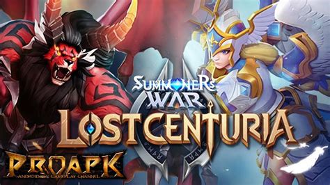 Summoners War Lost Centuria Android Gameplay Cbt Youtube