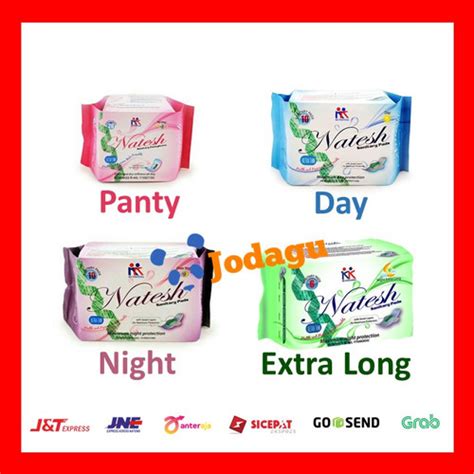 Jual Set Pembalut Herbal Natesh Night Day Panty Panty Day Night