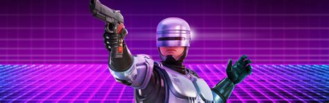 RoboCop Protects the Innocent (and the Island) in Fortnite