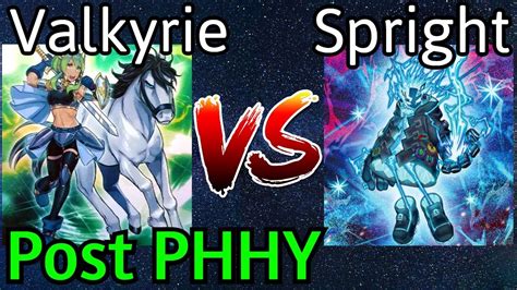 Valkyrie Vs Spright Post Phhy Yu Gi Oh Youtube