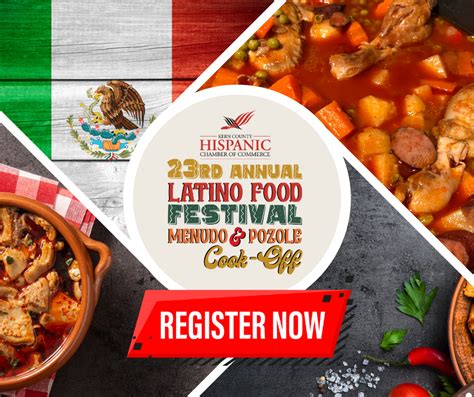 Rd Annual Latino Food Festival Menudo Pozole Cook Off Kern County